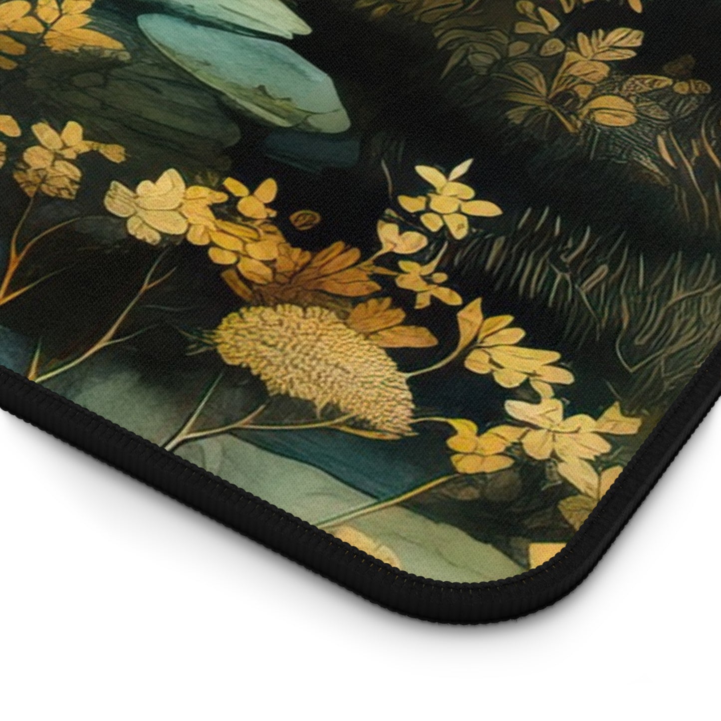 Enchanted Creek Desk Mat – Twilight Magic for Your Workspace
