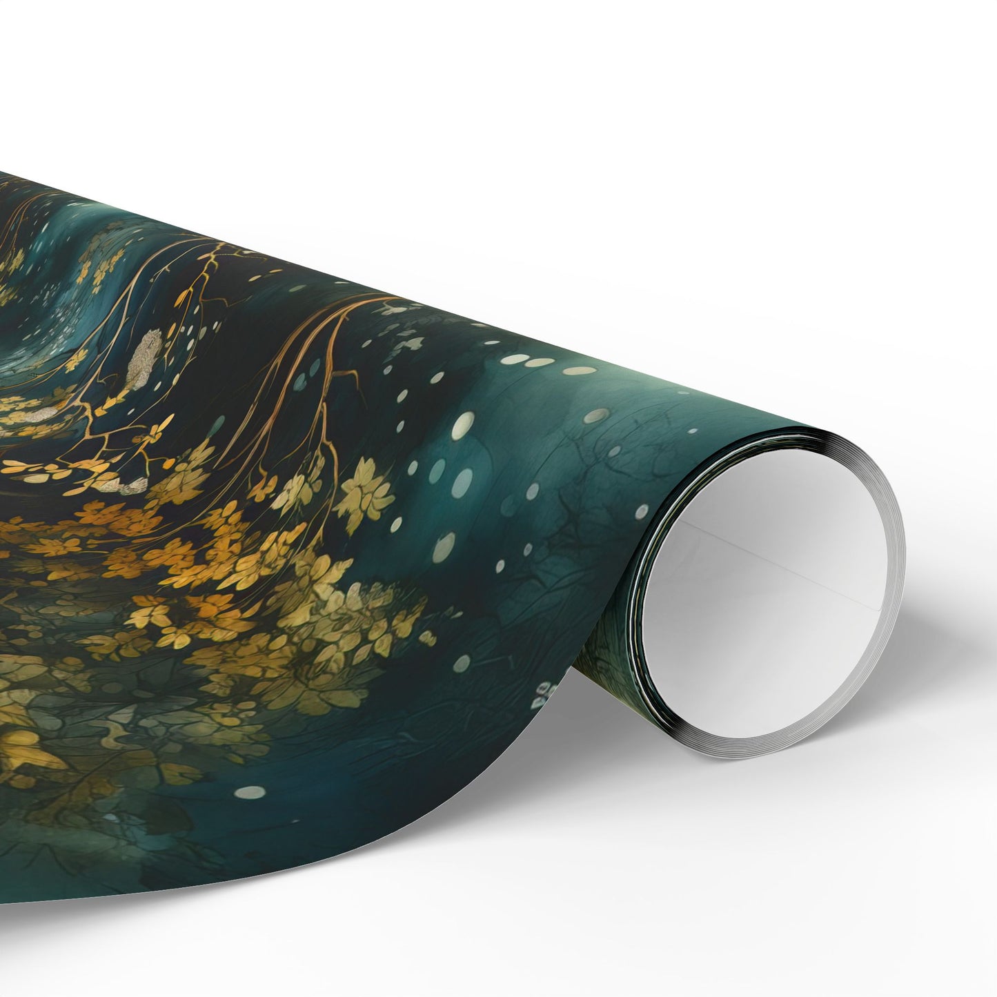 Enchanted Creek Wrapping Paper – Twilight Magic for Every Gift