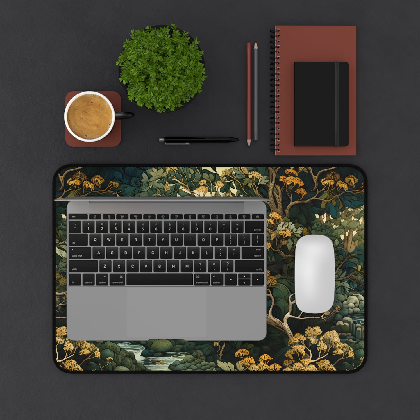 Forest Flow Desk Mat – Nature at Your Fingertips