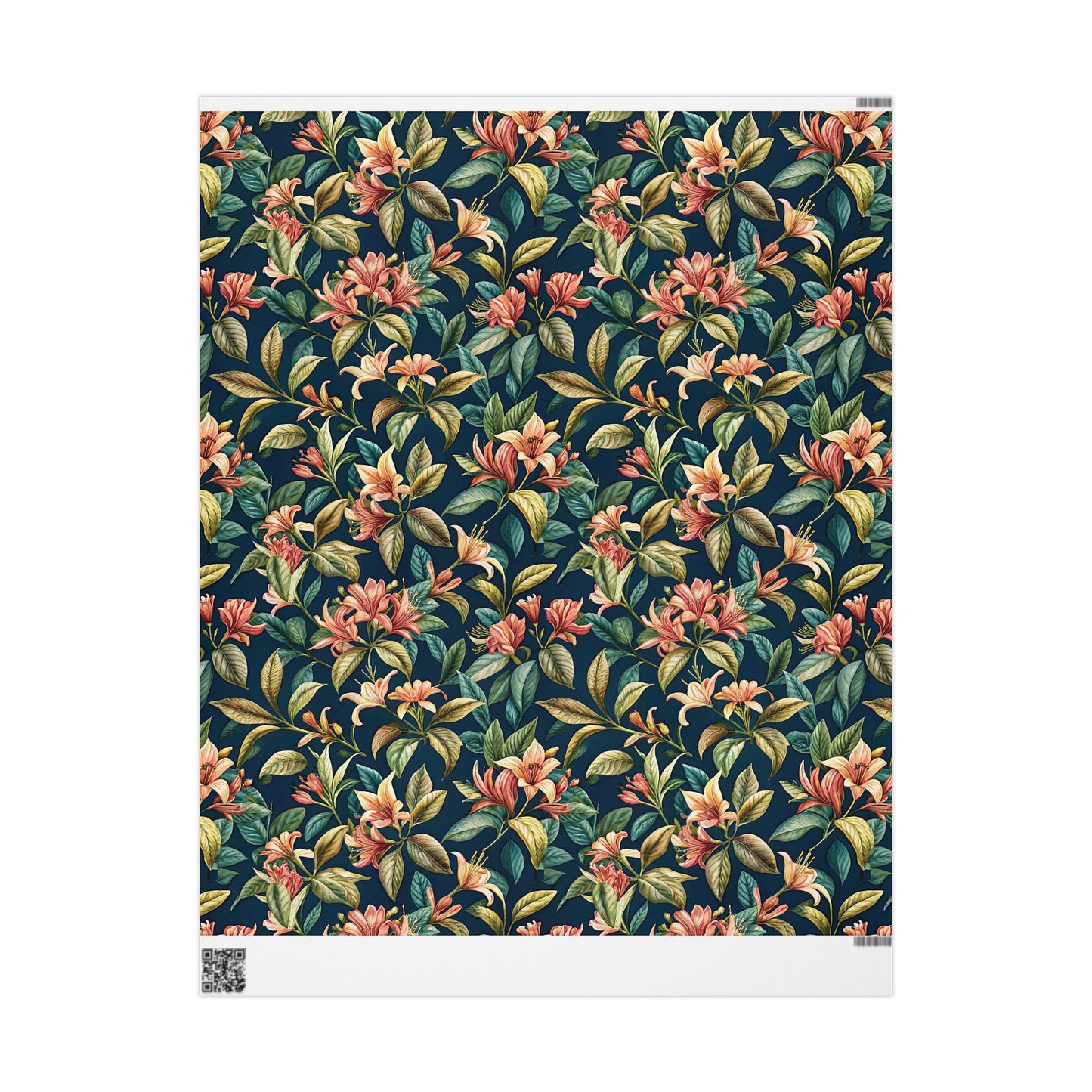 Honeysuckle Garden Wrapping Paper – Wild Beauty for Every Gift