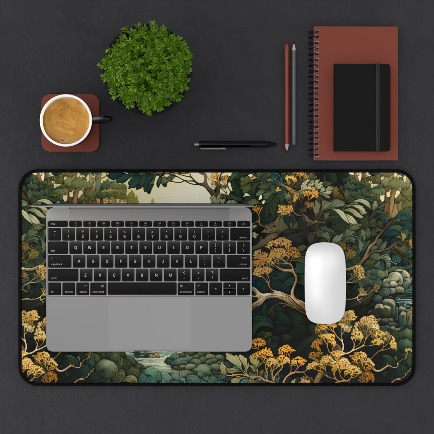 Forest Flow Desk Mat – Nature at Your Fingertips