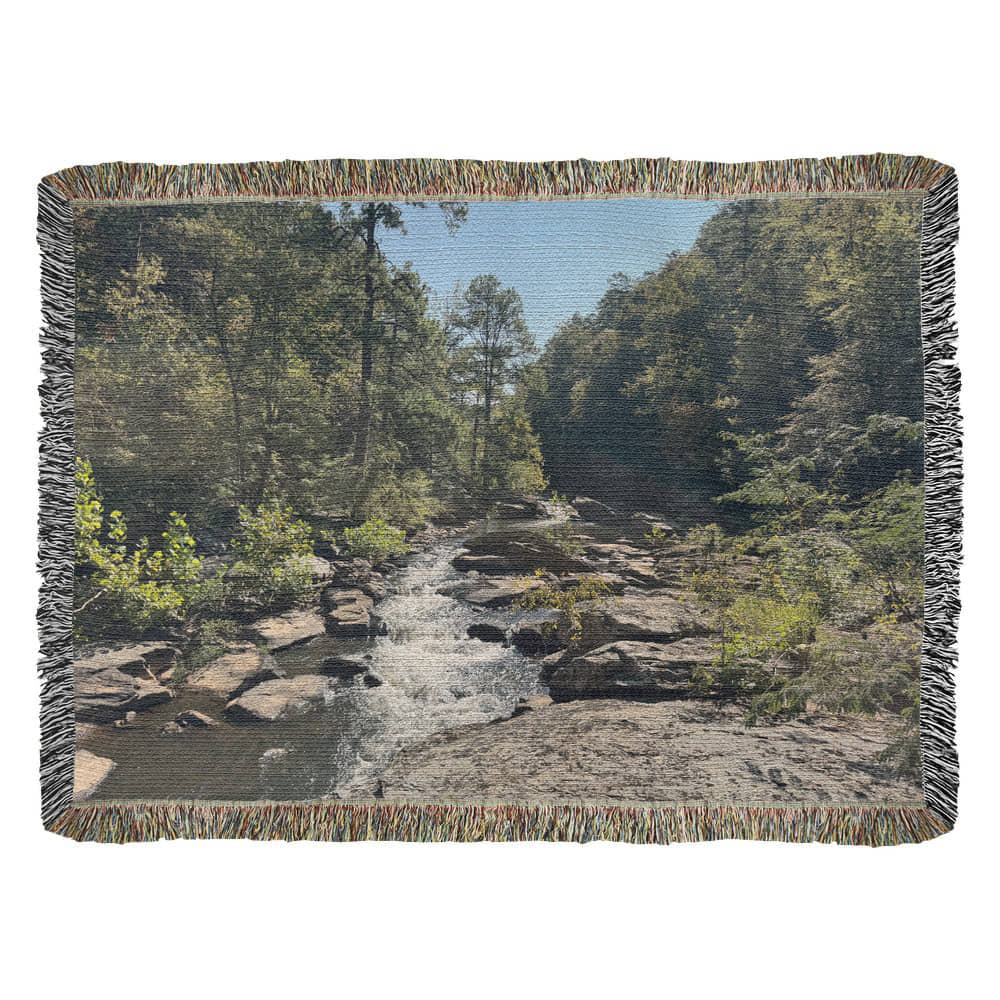 Creekside Escape Heirloom Woven Blanket