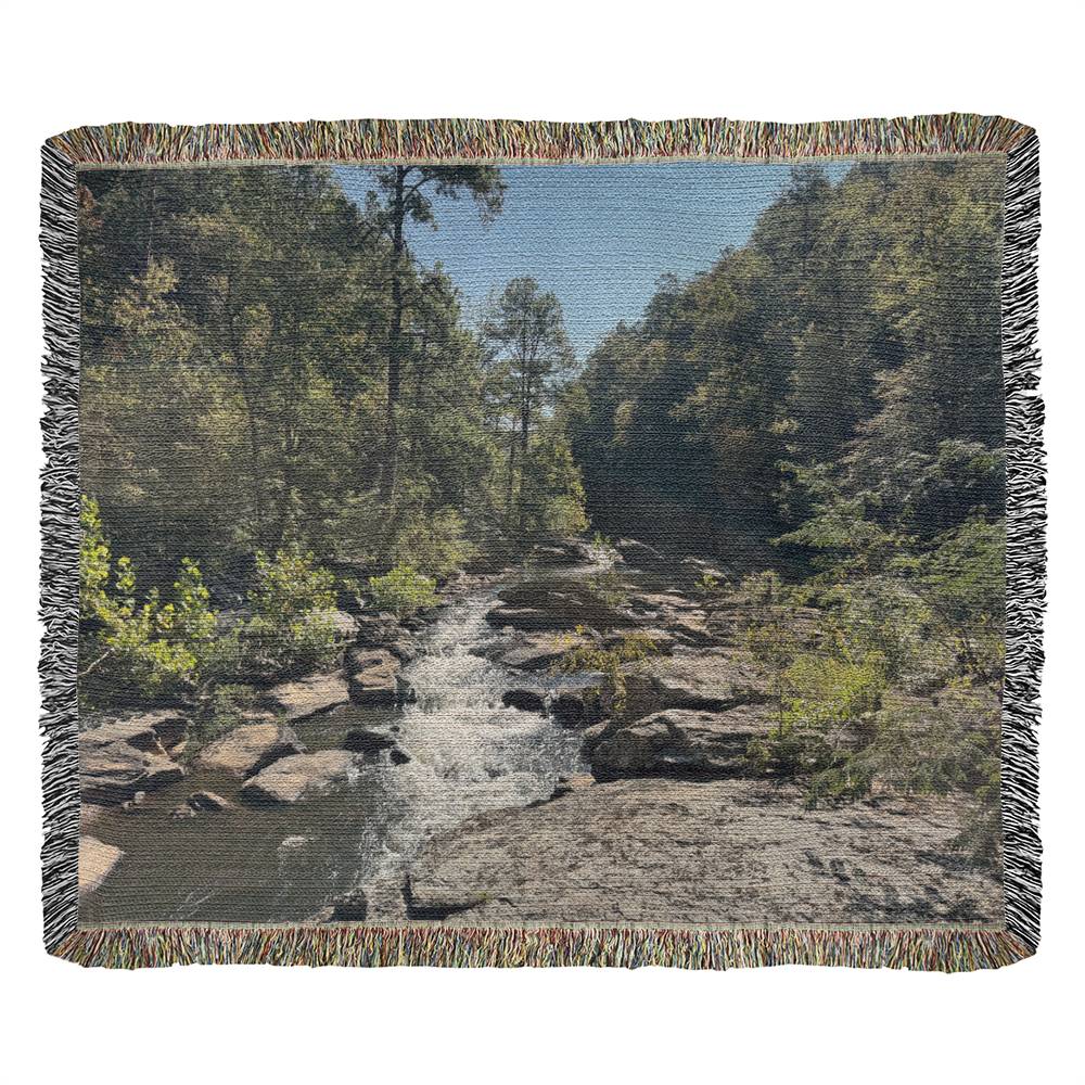 Creekside Escape Heirloom Woven Blanket