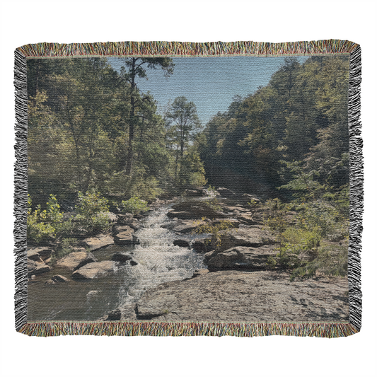 Creekside Escape Heirloom Woven Blanket