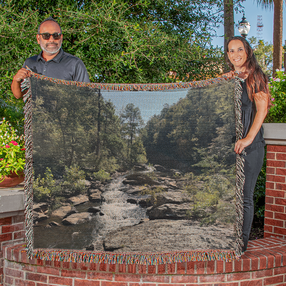 Creekside Escape Heirloom Woven Blanket